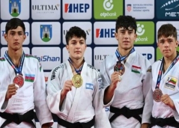 Дзюдоист Ёсин Бобокалонов завоевал бронзу на Чемпионате мира среди юниоров