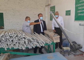 275 тысяч ртутных ламп дезинфицированно на предприятии «Чарог» в Исфаре