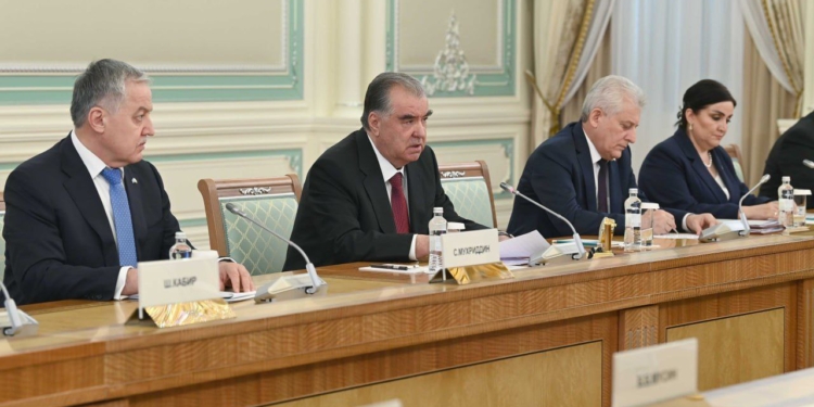 Эмомали Рахмон о двустороннем сотрудничестве с Казахстаном