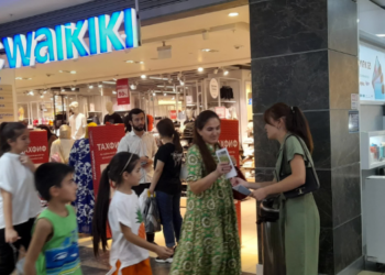 В ТЦ «Ашан» прошла экологическая акция «Избегайте пластиковых пакетов»