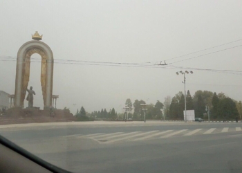 В Таджикистане с 11 по 13 сентября ожидается пыльная буря