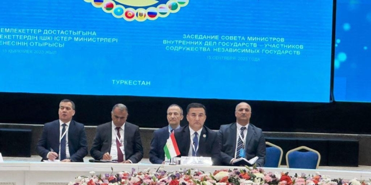 Представители Таджикистана приняли участие в заседании Совета министров внутренних дел государств СНГ в Казахстане