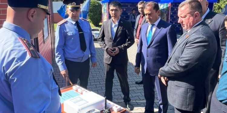 Представители МВД Таджикистана приняли участие в конкурсе-смотре «Охрана» в Бресте
