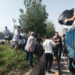 Акцию «Чистота берега» провели на правом берегу реки Душанбинки