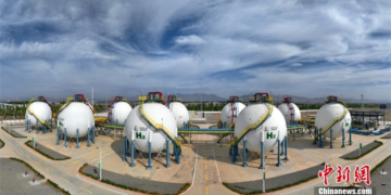 Крупнейший в Китае проект по производству зеленого водорода введен в эксплуатацию в Синьцзяне