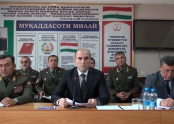 В Главной военной прокуратуре Таджикистана обсудили вопросы призыва граждан на военную службу