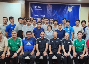 ФИФА проводит курсы для футзальных арбитров Таджикистана