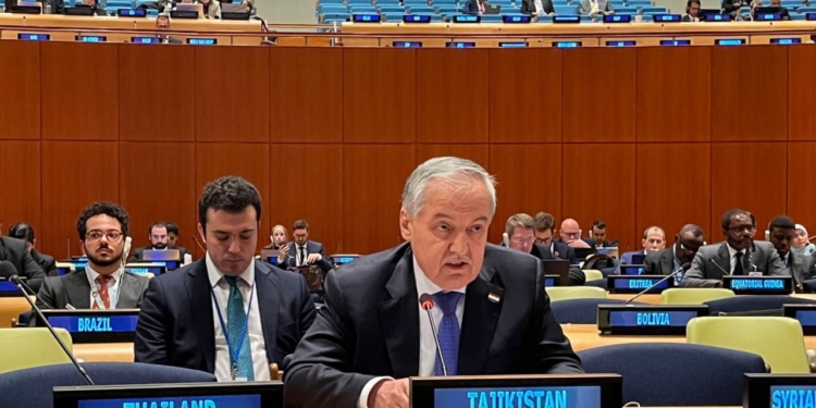 Сироджиддин Мухриддин принял участие во внеочередном заседании глав МИД государств-членов ШОС в Нью-Йорке