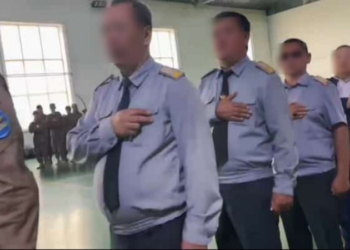 В Казахстане военнослужащего оштрафовали за неуважение к гимну страны
