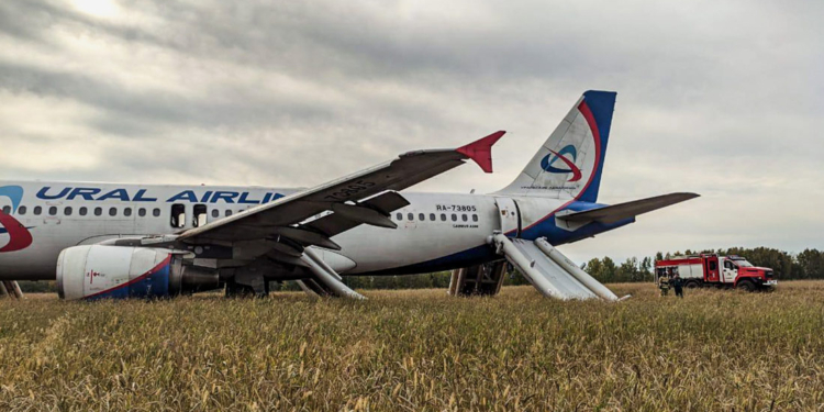 РФ: пассажиры севшего в поле Airbus получат по 100 тыс. рублей «за испуг»