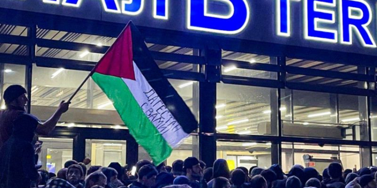 В аэропорту Махачкалы в результате беспорядков пострадали более 20 человек