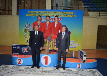 Команд Таджикистана стала победителем 8-го чемпионата по самбо пограничных ведомств  СНГ