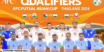 В Душанбе стартует отборочный турнир Кубка Азии-2024 по футзалу в группе «Е»