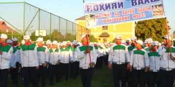 В Вахшском районе прошел День призывника