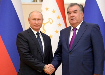 Владимир Путин и Эмомали Рахмон начали переговоры в Бишкеке