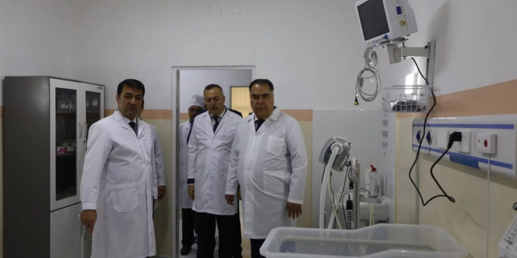В селе Чинор в Пенджикенте сдана в эксплуатацию инфекционная больница