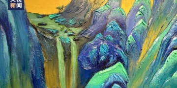 Школьники нарисовали шедевр древнекитайской живописи