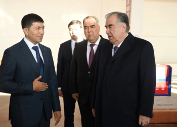 В Худжанде открылось предприятие по производству строительных материалов