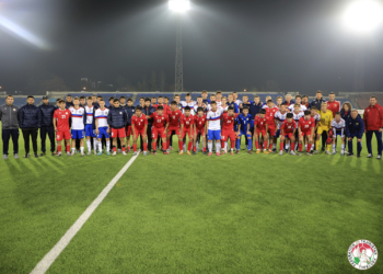 Юношеская сборная Таджикистана (U-15) провела первый из двух запланированных товарищеских матчей против сборной России