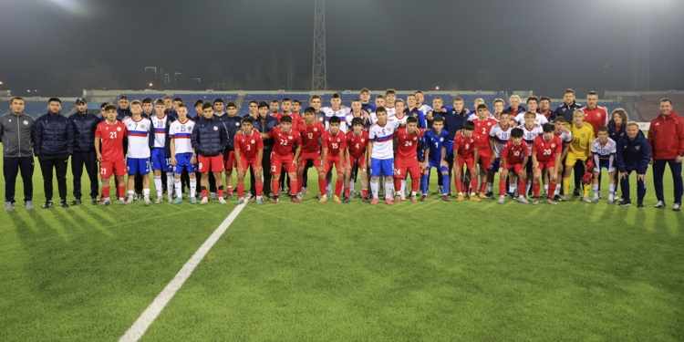 Юношеская сборная Таджикистана (U-15) провела первый из двух запланированных товарищеских матчей против сборной России