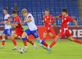 Юношеская сборная Таджикистана (U-17) сыграла вничью со сборной России в первом товарищеском матче
