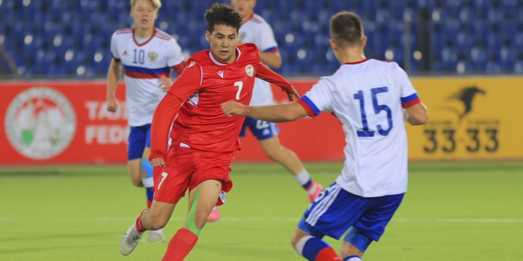 Юношеская сборная Таджикистана (U-17) обыграла сверстников из России во втором товарищеском матче