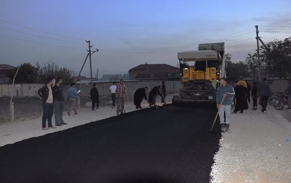 Более 100 км дорог заасфальтировано в городах и районах Гиссарской зоны