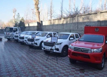 Спасатели Таджикистана получили современную технику и технические средства