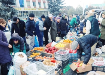 Очередная ярмарка по реализации сельхозпродукции состоялась в Хороге