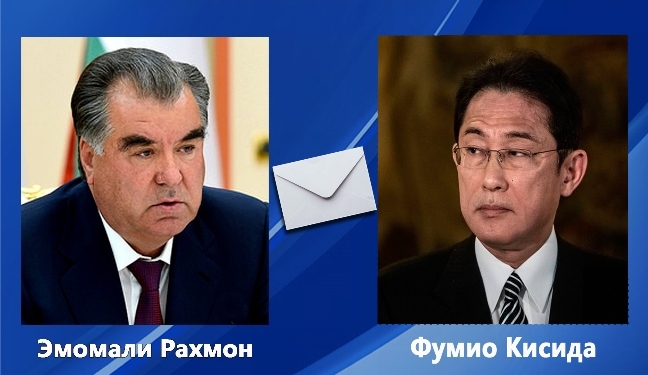 Эмомали Рахмон направил телеграмму соболезнования Премьер-министру Японии Фумио Кисиде
