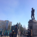 Казахстан: в Талдыкоргане демонтировали постамент памятника Назарбаева