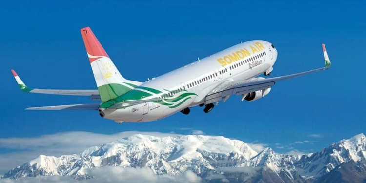 ЕАБР планирует выделить $100 млн таджикской Somon Air на покупку двух самолетов