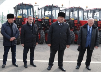Хозяйствам Таджикистана предоставили очередную партию сельскохозяйственной техники
