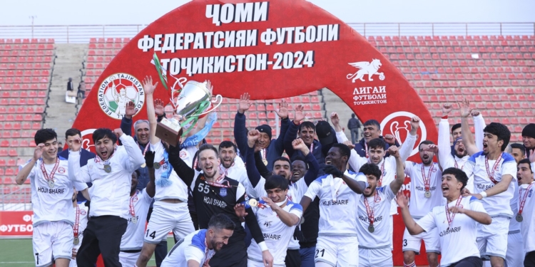 Кулябский «Равшан» впервые выиграл Кубок Федерации футбола