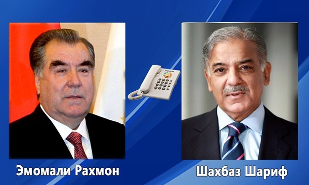 Состоялась телефонная беседа Эмомали Рахмона с Премьер-министром Пакистана