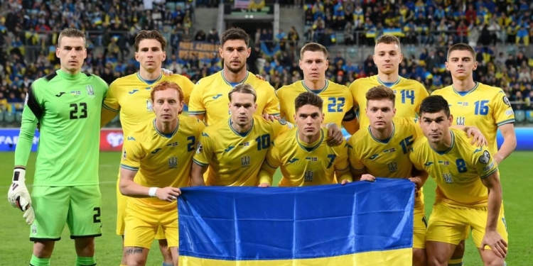 Национальная сборная Украины по футболу пробилась на чемпионат EURO-2024