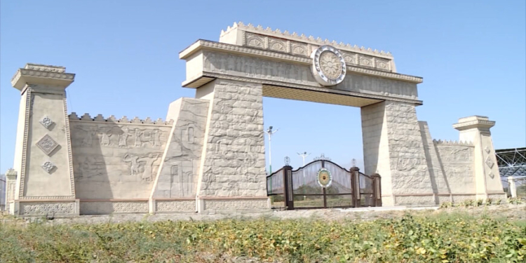 В древнем городище Саразм будут построены площадь приёма, символические ворота и логистический терминал