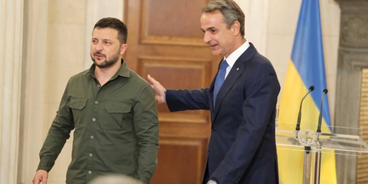 Премьер Греции приехал в Одессу для встречи с Зеленским