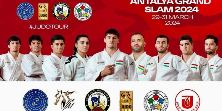 Таджикистан на турнире «ANTALYA GRAND SLAM-2024» по дзюдо представят 11 спортсменов