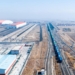 В первом квартале 2024 года отмечен рост числа отправлений грузовых поездов Китай-Европа
