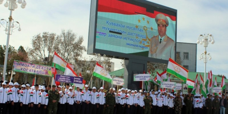 Молодёжь Пенджикента и Гулистона пополнила ряды Вооружённых сил Таджикистана