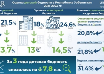 Оценка детской бедности в Республике Узбекистан (+инфографика)