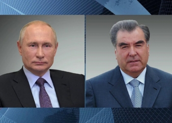 Эмомали Рахмон и Владимир Путин провели телефонный разговор