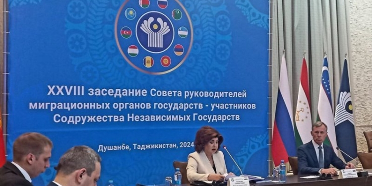 В Душанбе состоялось 28-е заседание Совета миграционных служб стран СНГ