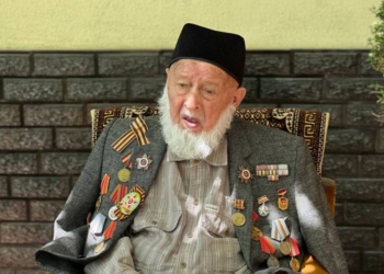 В Бохтаре участнику ВОВ вручили подарок от Президента Республики Таджикистан