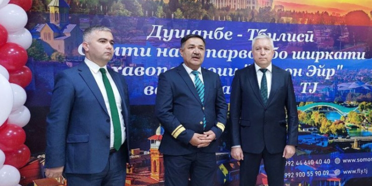 Открылся первый прямой рейс по маршруту «Душанбе — Тбилиси»