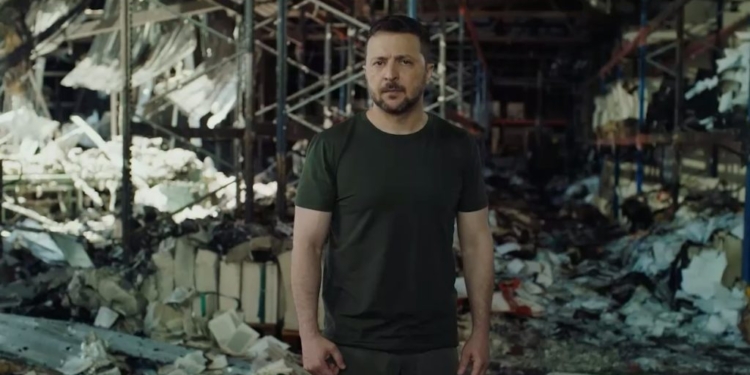 Зеленский из Харькова обратился к миру