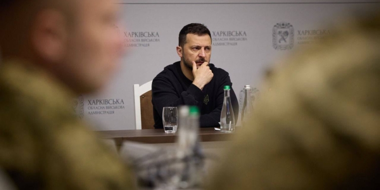 Владимир Зеленский приехал в Харьков и провёл там Ставку