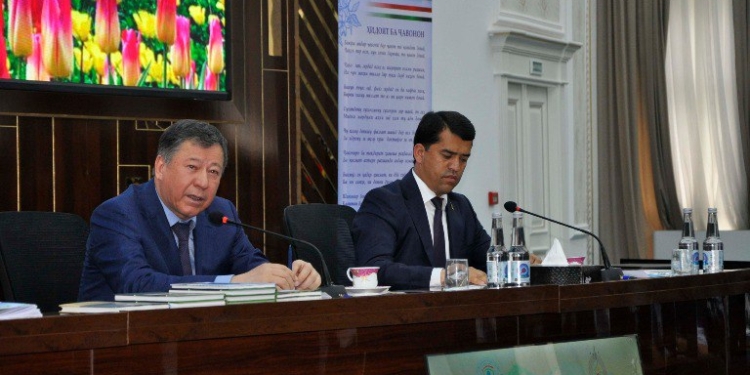 Глава МВД встретился с активной молодежью Таджикистана