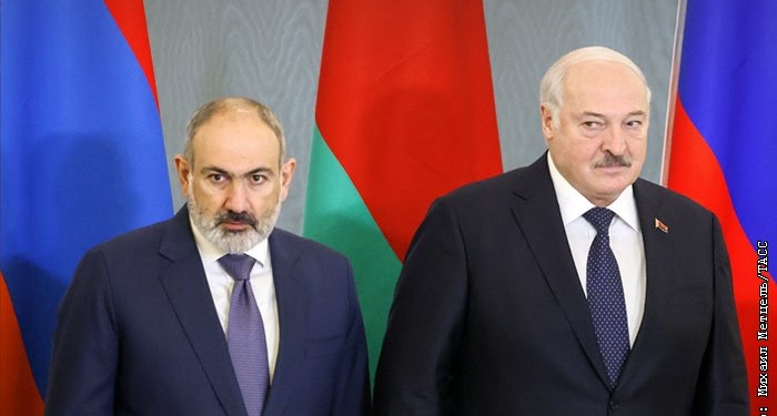 Пашинян заявил, что никогда не посетит Беларусь при президенте Лукашенко